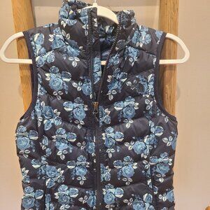 The North Face Down Puffer Vest Floral -- Women's XS